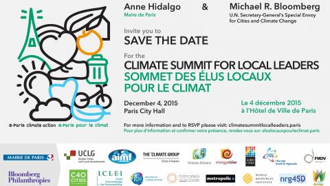 Climate Summit for Local Leaders