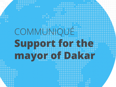 Communiqué Support for the mayor of Dakar